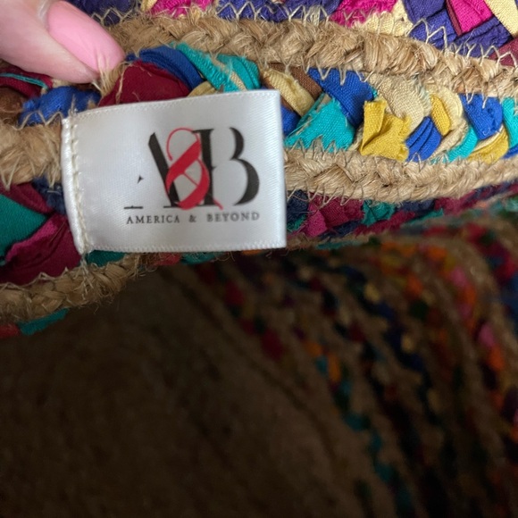 Colorful Woven Tote Bag - Picture 4 of 6